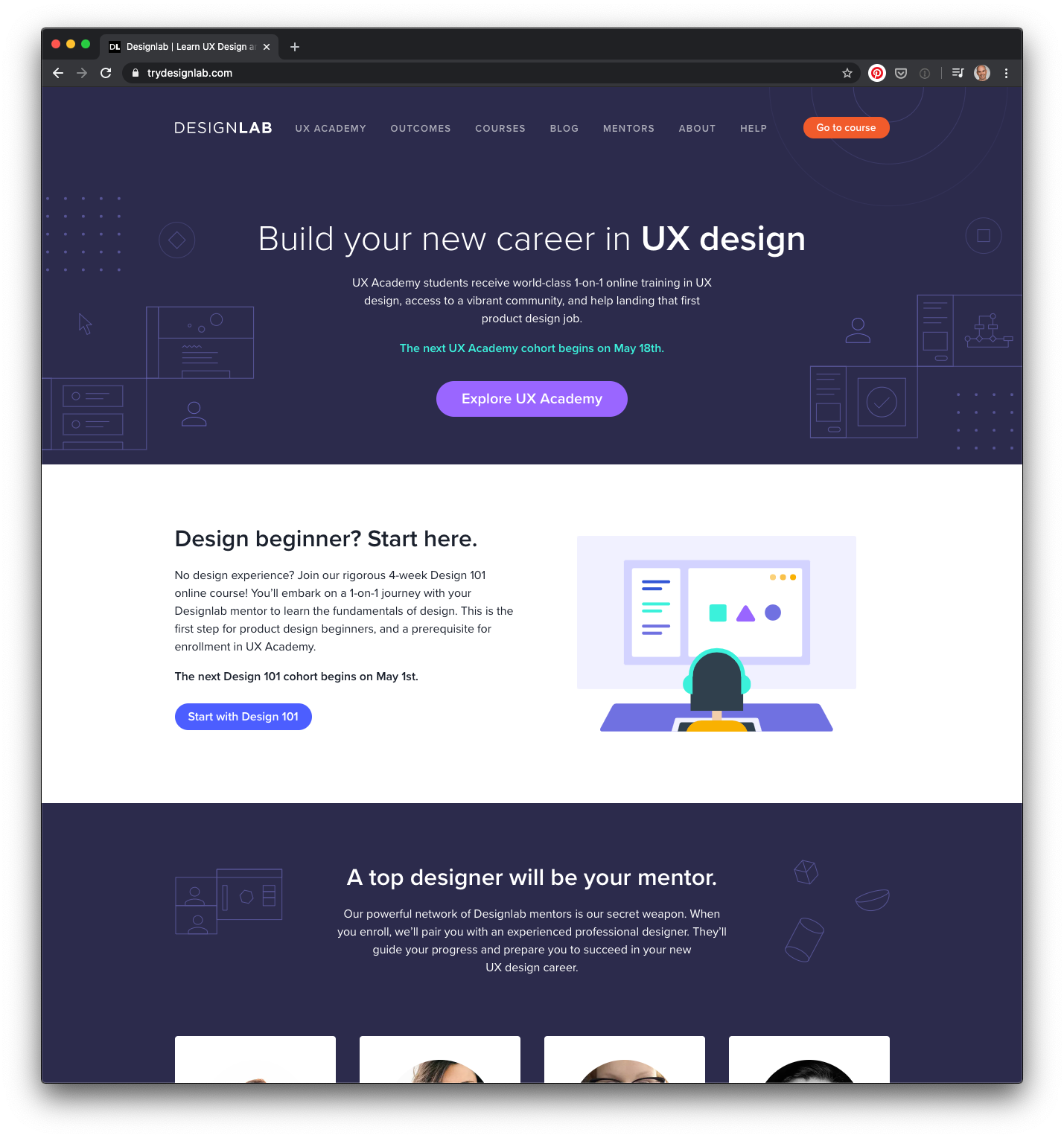 Build your new career in UX design